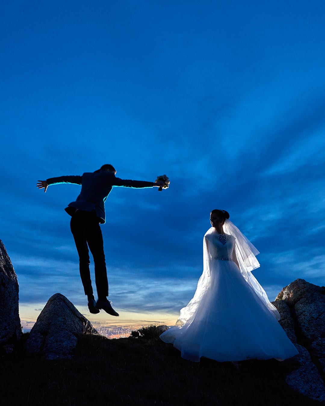 night wedding
