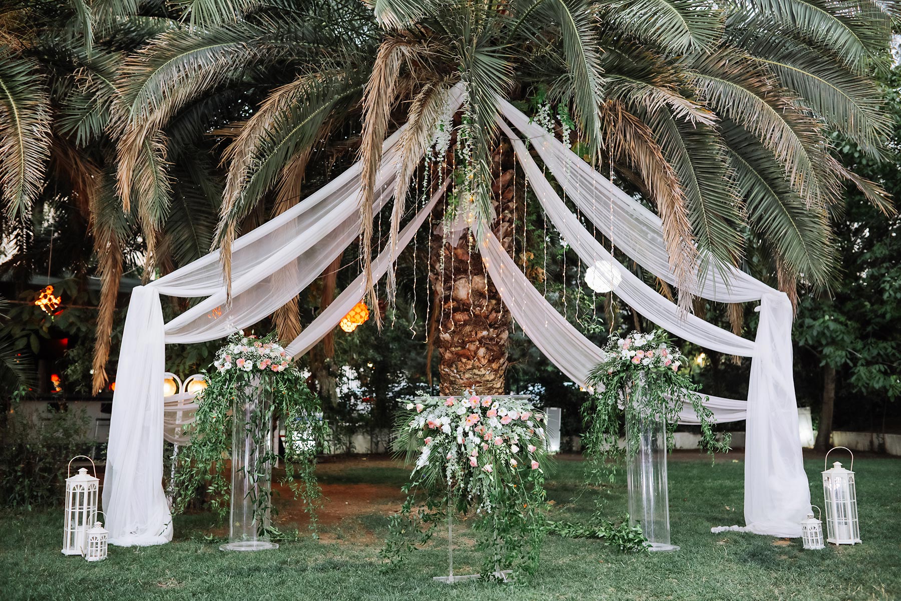 draping wedding