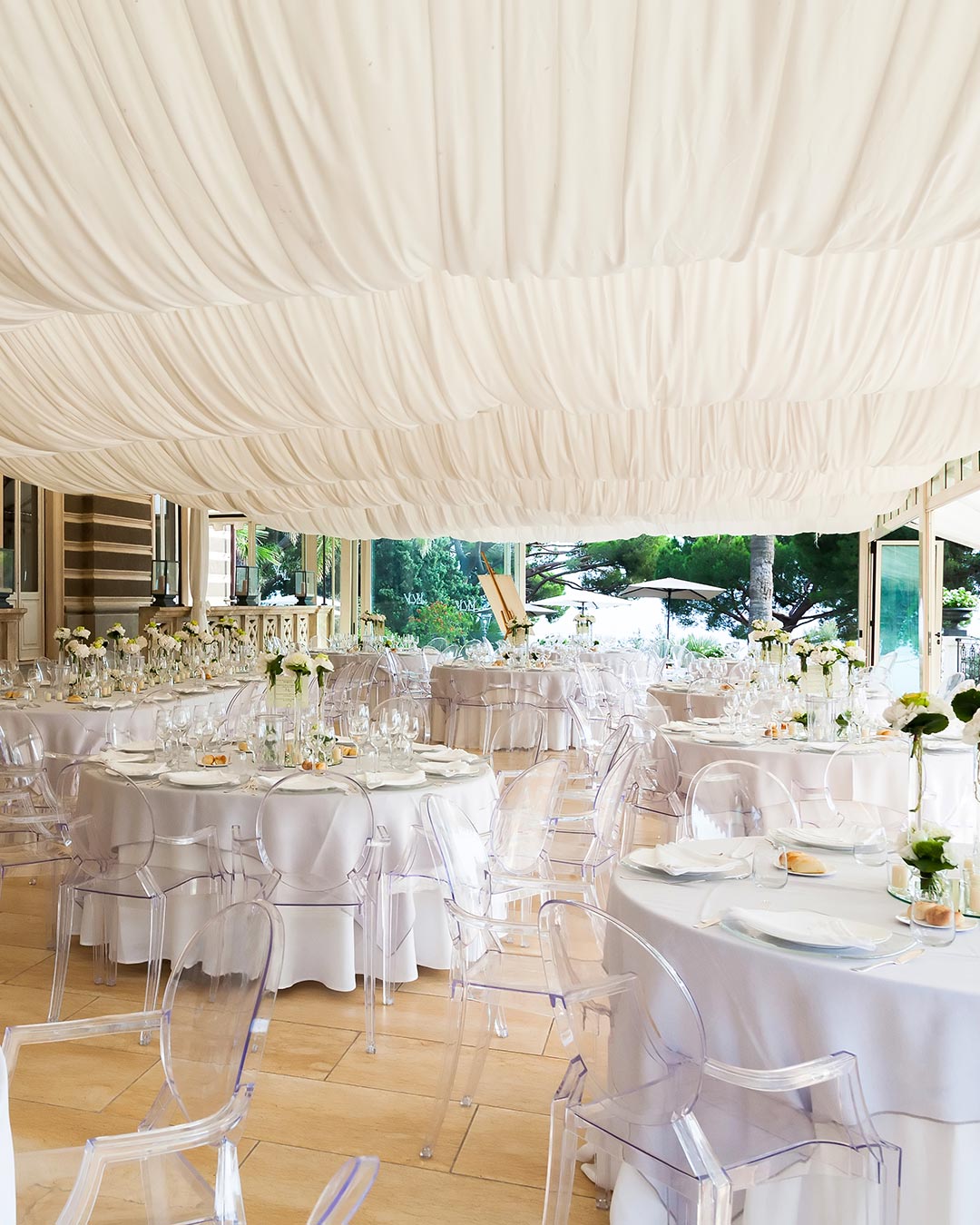 draping wedding